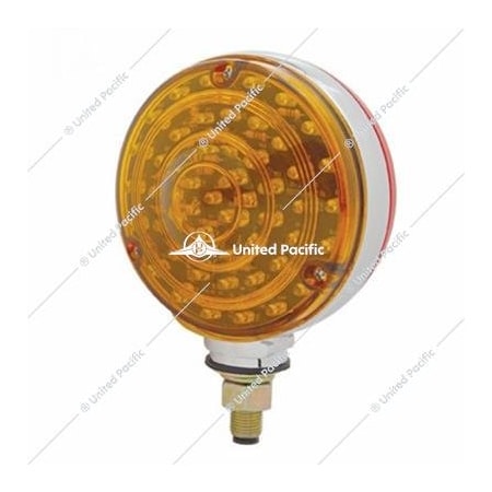 United Pacific 88 Led Double Face Turn Signal Light - Amber & Red Led/Amber & Red Lens 38113